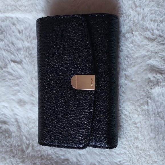 Aldo Black Wallet with gold logo - Picture 1 of 4